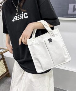 ハンドバッグ | キャンバスバッグ ミニ ハンドバッグ韓国
