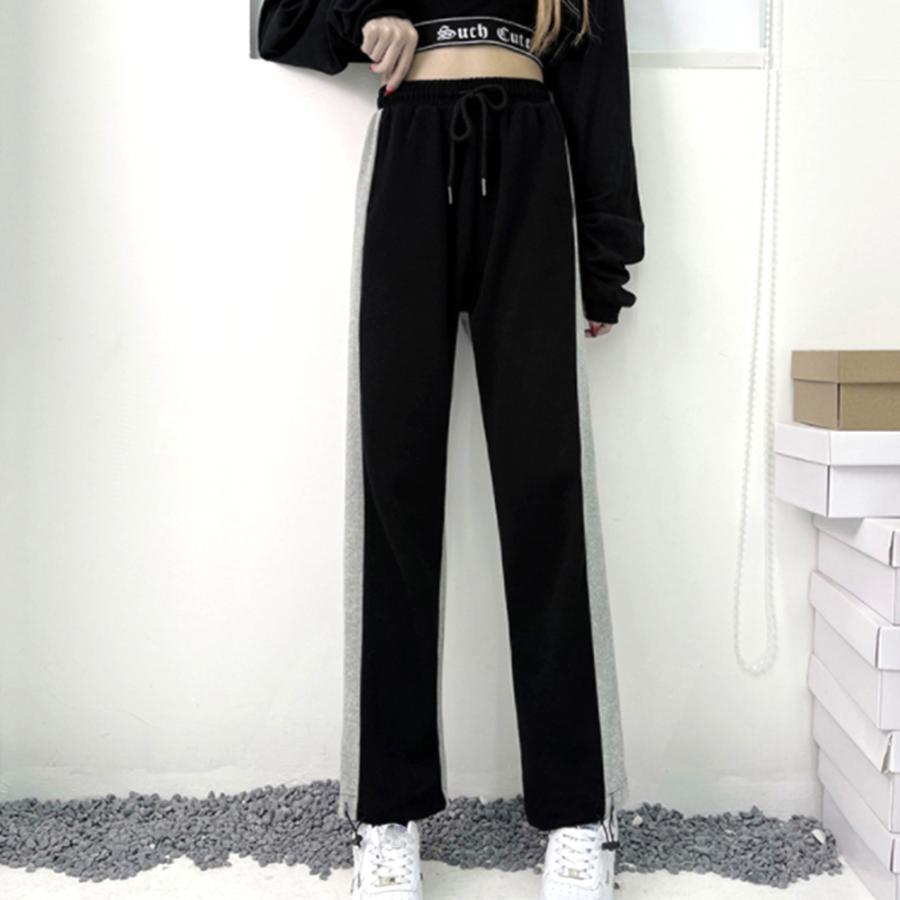 クロップドパンツ | 韓国ファッション スウェット パンツ 秋