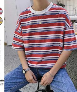 Tシャツ | Tシャツ メンズ 半袖 ボーダー カットソー カジュアル 大きいサイズ 夏新作 サマートップス プレゼント ギフト クルーネック ゆったり 上品