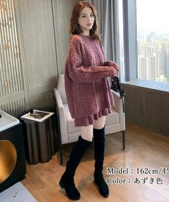 ニット・セーター | 韓国 ニット セットアップ ミニスカート