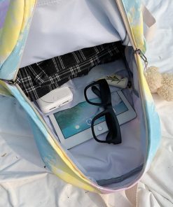 リュック | グラデーションカラー リュックサック レディース デイパック バックパック 大容量 アウトドア 可愛い バッグ
