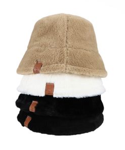 帽子 | バケットハット ファー レディース帽子