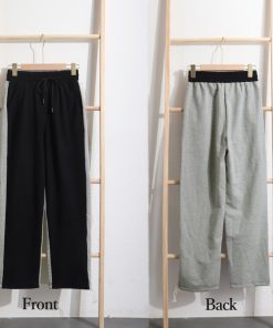 クロップドパンツ | 韓国ファッション スウェット パンツ 秋