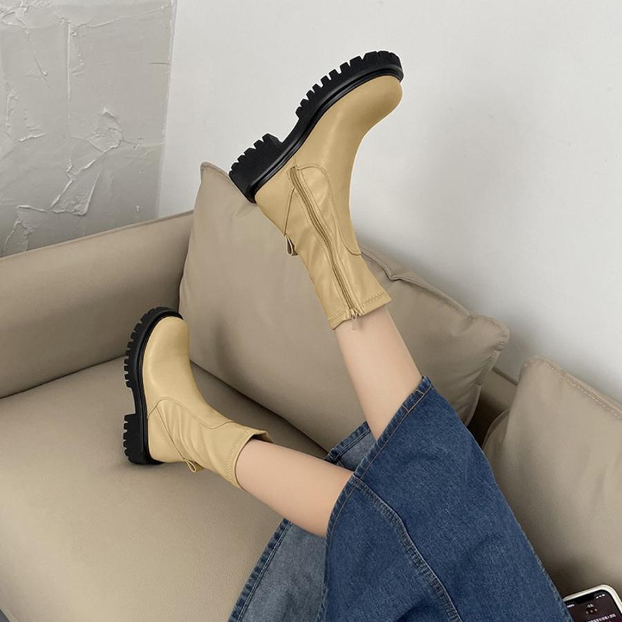 ショートブーツ | 厚底 レディース靴 韓国