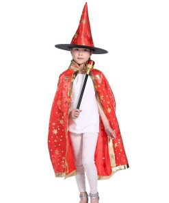 （子供）その他 | 子供 衣装 マント ハロウィン 帽子 魔女 魔法使い コスチューム