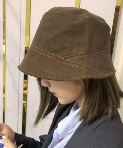 帽子 | ステッチバケットハット レディース韓国風
